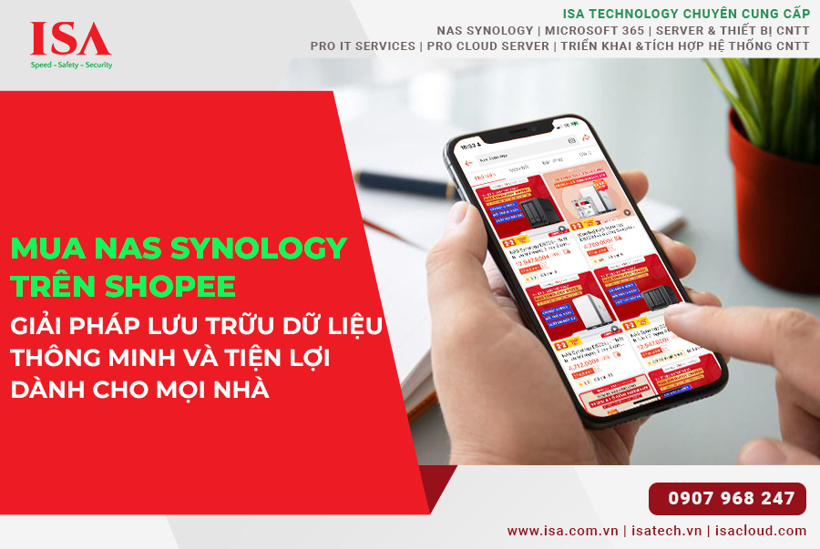 Mua NAS trên Shopee giải pháp lưu trữ dữ liệu thông minh và tiện lợi dành cho mọi nhà