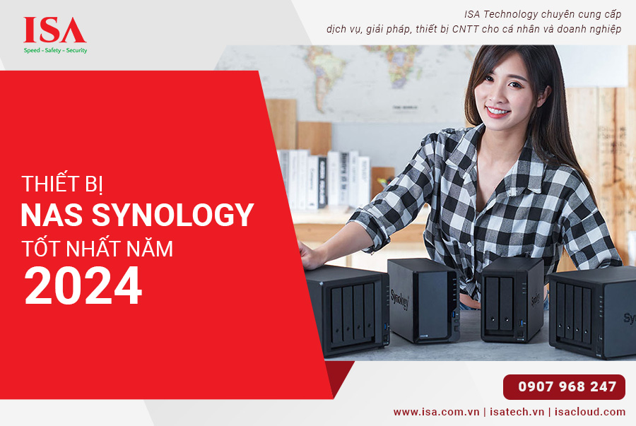 NAS Synology tốt nhất năm 2024