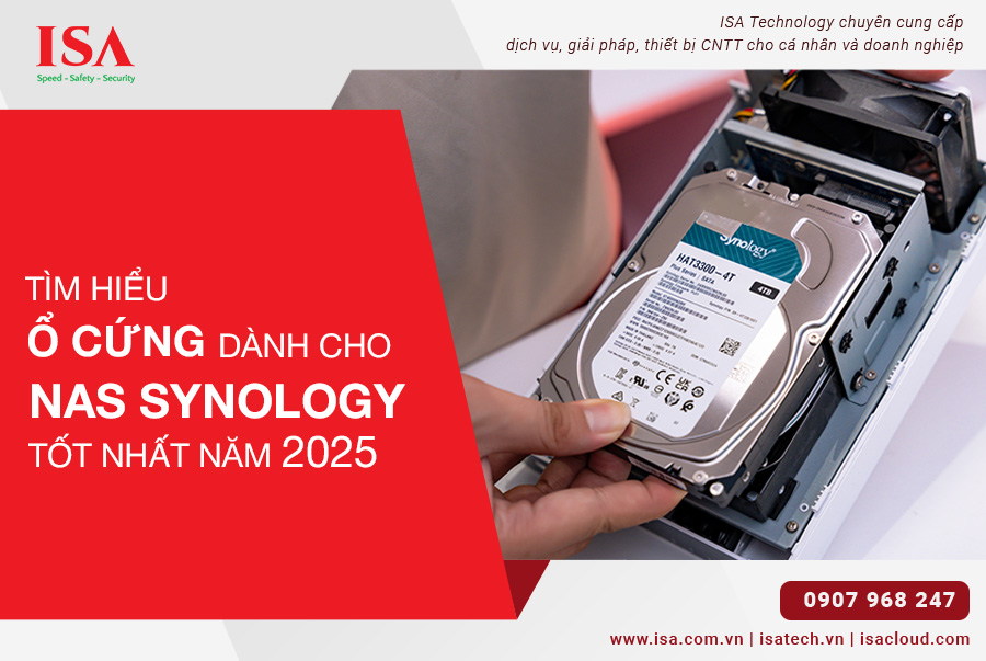Tìm hiểu ổ cứng dành cho Nas Synology tốt nhất năm 2025