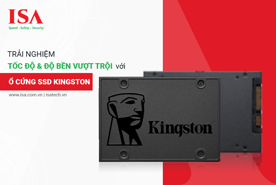 Trải nghiệm tốc độ và độ bền vượt trội với Ổ cứng SSD Kingston A400 2.5 SATA SA400S37