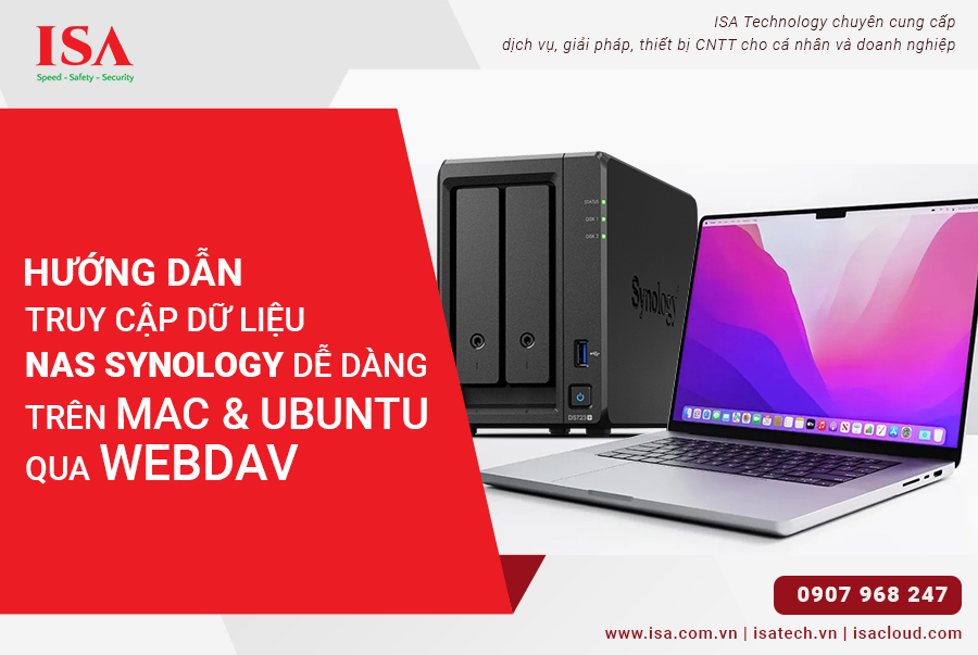 Truy cập dữ liệu NAS Synology dễ dàng trên Mac và Ubuntu qua WebDAV