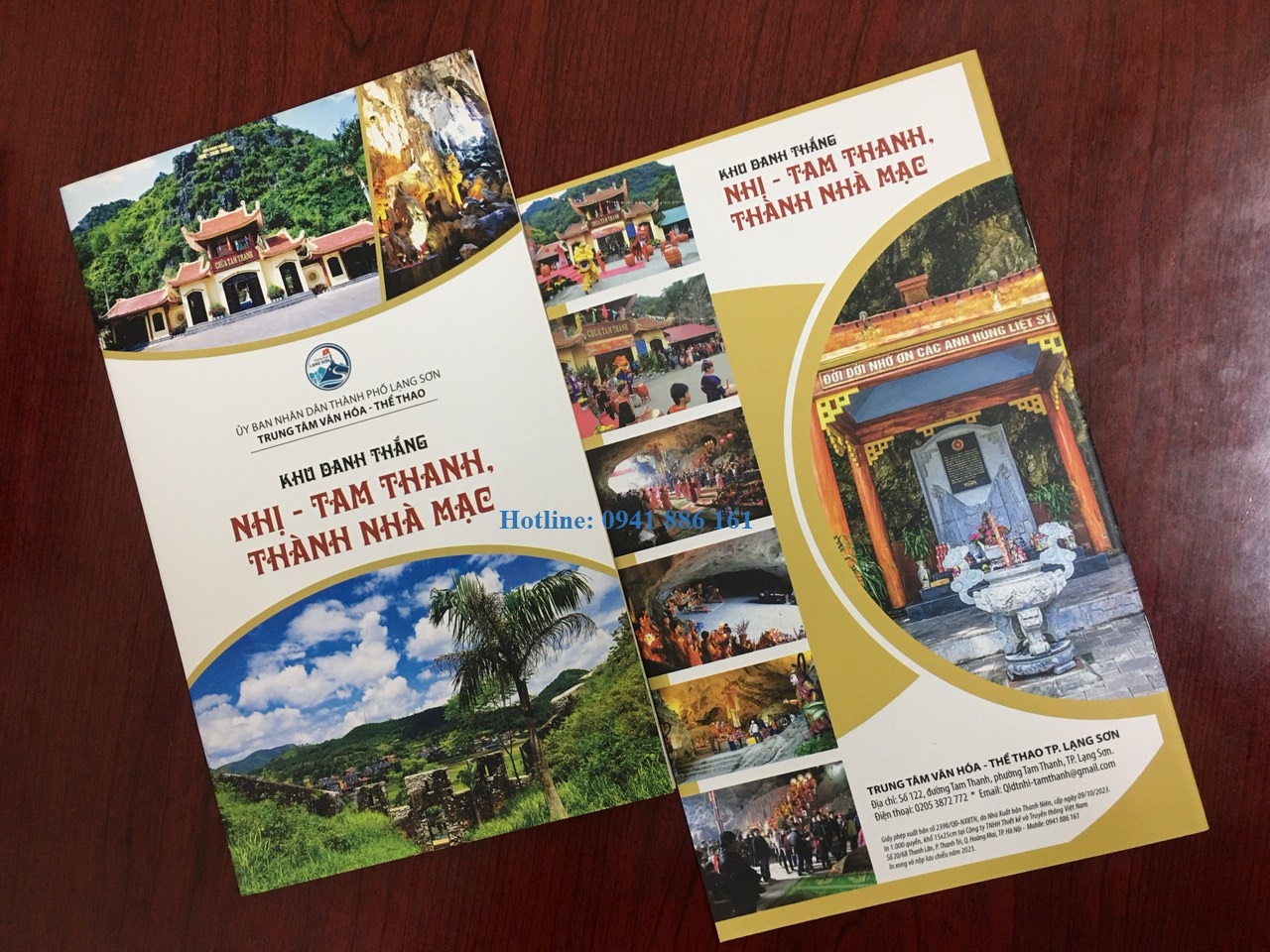 Thiết kế Cẩm nang Tập gấp Du lịch, Di tích Lịch sử đẹp tại Hà Nội