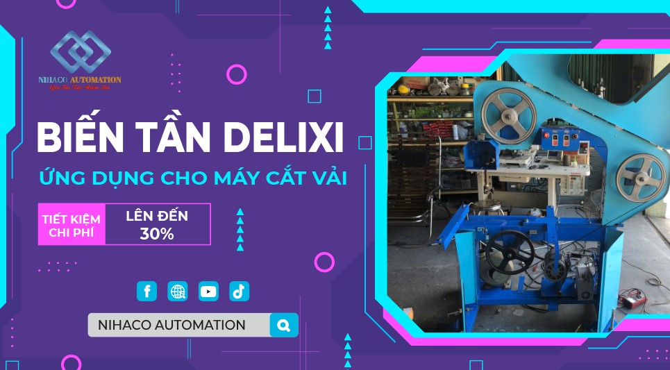 Dự án: Cung cấp & lắp đặt biến tần cho máy cắt vải tại Thanh Hóa