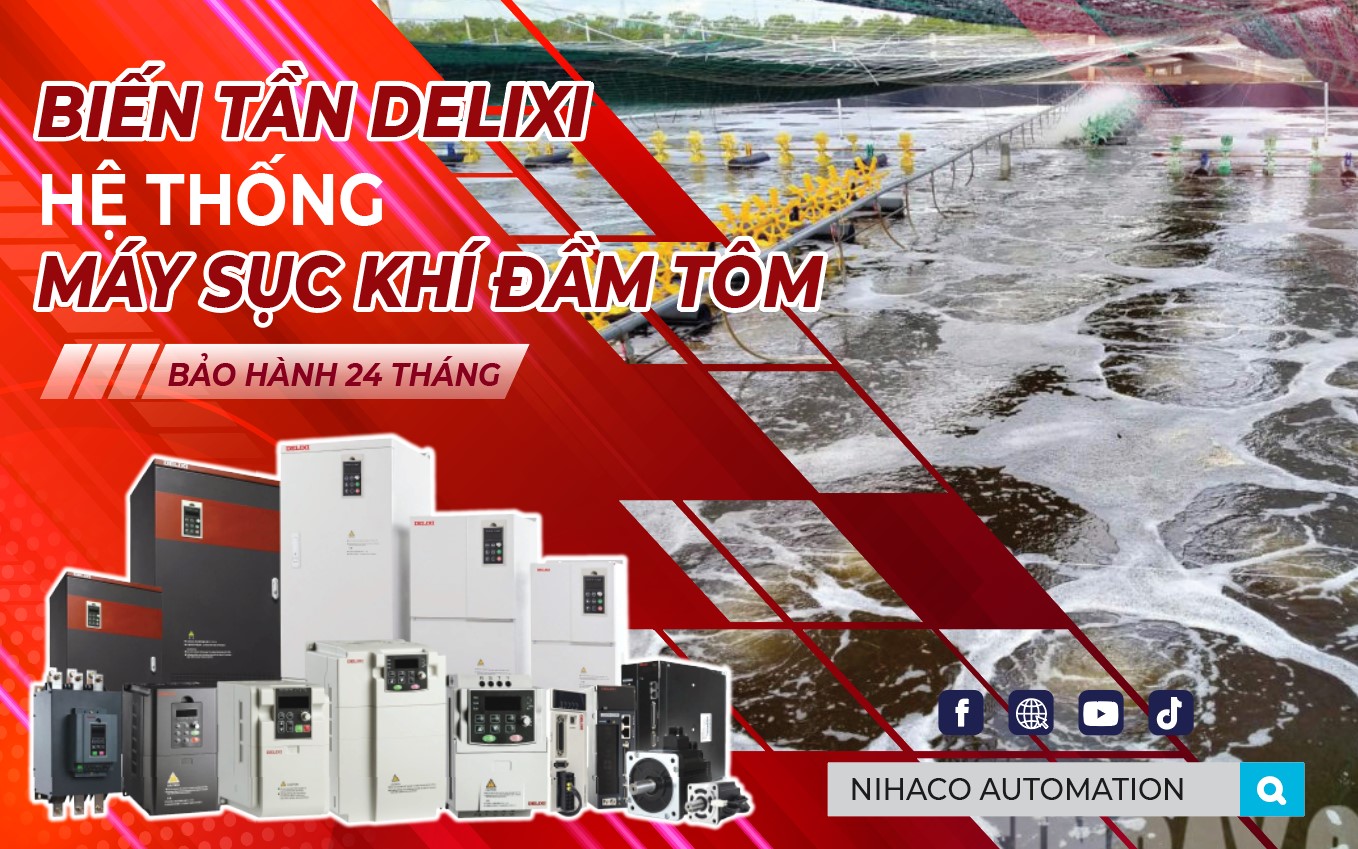 Lắp đặt Biến tần cho Máy sục khí đầm tôm tại Thanh Hóa
