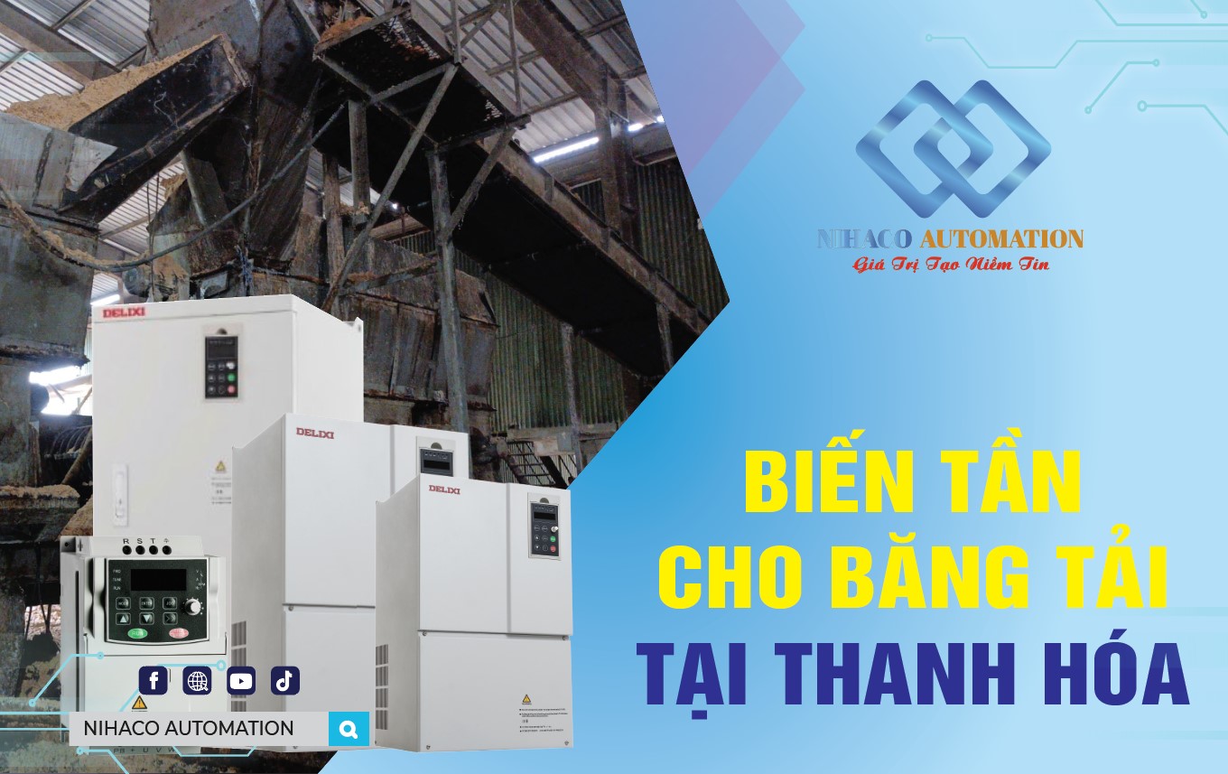 Dự án: Lắp đặt Biến Tần cho băng tải tại Thanh Hóa