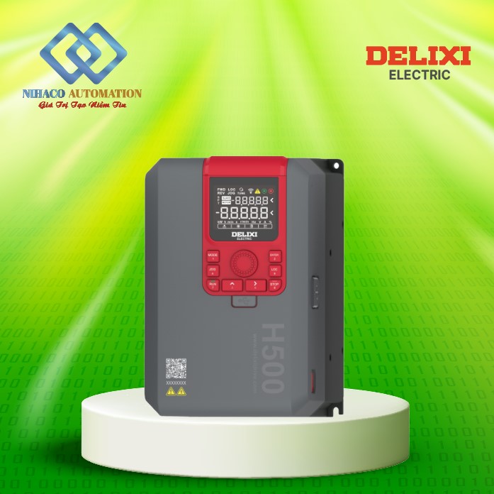 Biến tần Delixi H500G15P18R5T4B - Delixi H500 18.5kw