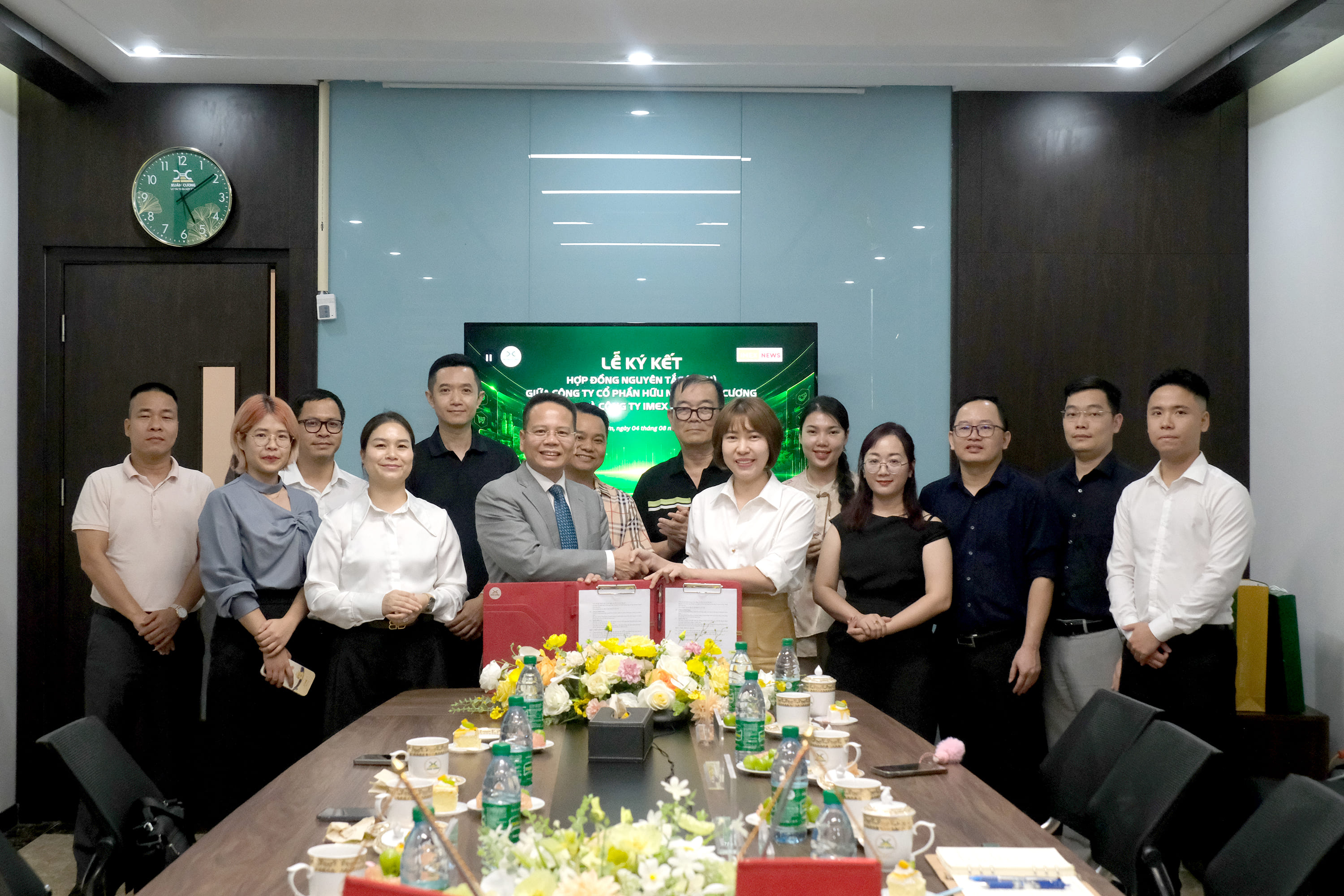 Ký kết MOU Hợp tác Chiến lược Xuân Cương và IMEX News: Khởi tạo Trung tâm Giao dịch và Trưng bày Hàng hóa Việt - Trung tại Cửa khẩu Hữu Nghị