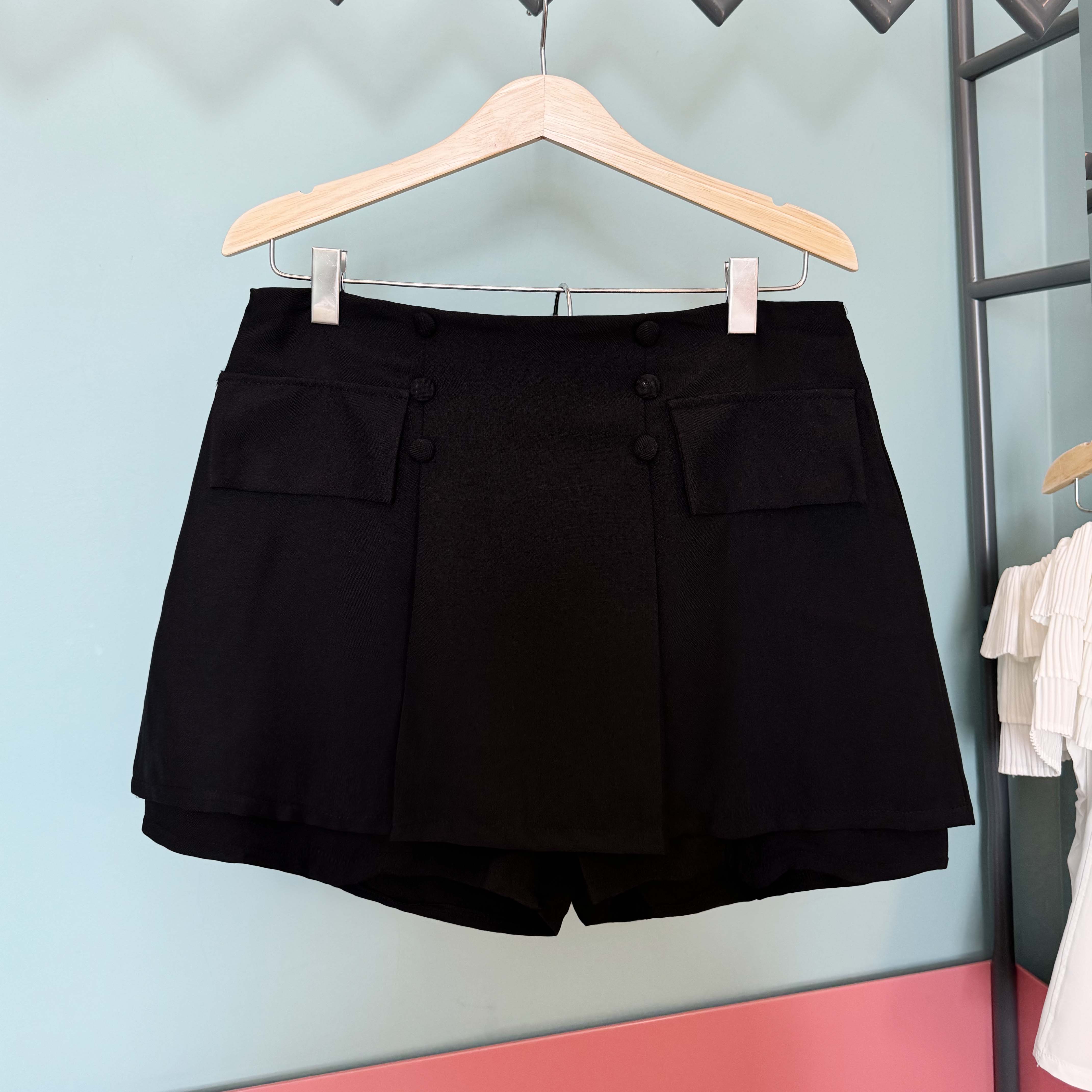 Quần giả váy nút bọc bigsize 60-95kg