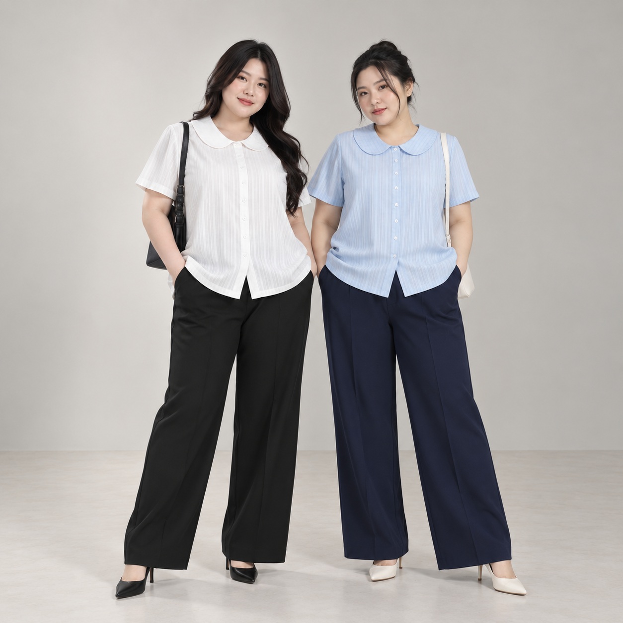 Quần tây bigsize 60kg - 100kg lưng cao ống đứng cao câp phù hợp mặc đi làm, đi học, đi chơi