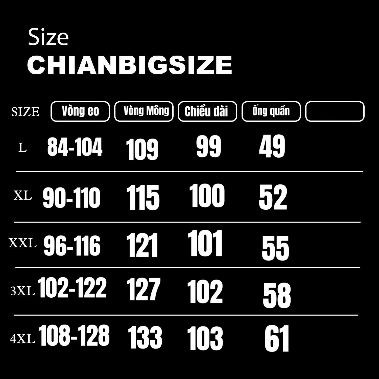 Quần tây nữ bigsize 60kg - 100kg kiểu dáng ống đứng phía sau có lưng thun