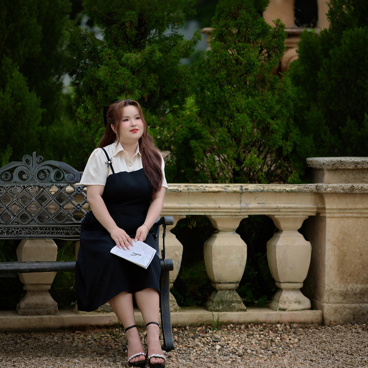 CA030015 Đầm nữ bigsize 60kg - 100kg chất liệu tuyết mưa có độ co giãn nhẹ , có túi phù hợp mặc đi làm, đi tiêc , đi chơi