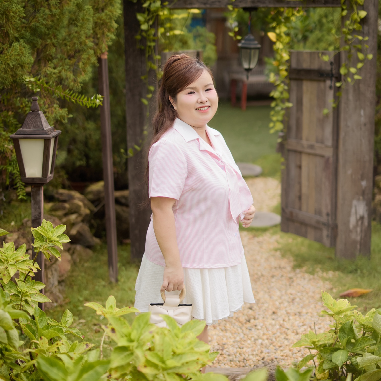 Áo sơ mi bigsize nữ 60kg - 100kg cổ sơ mi caravat phù hợp mặc đi làm đi học, đi chơi