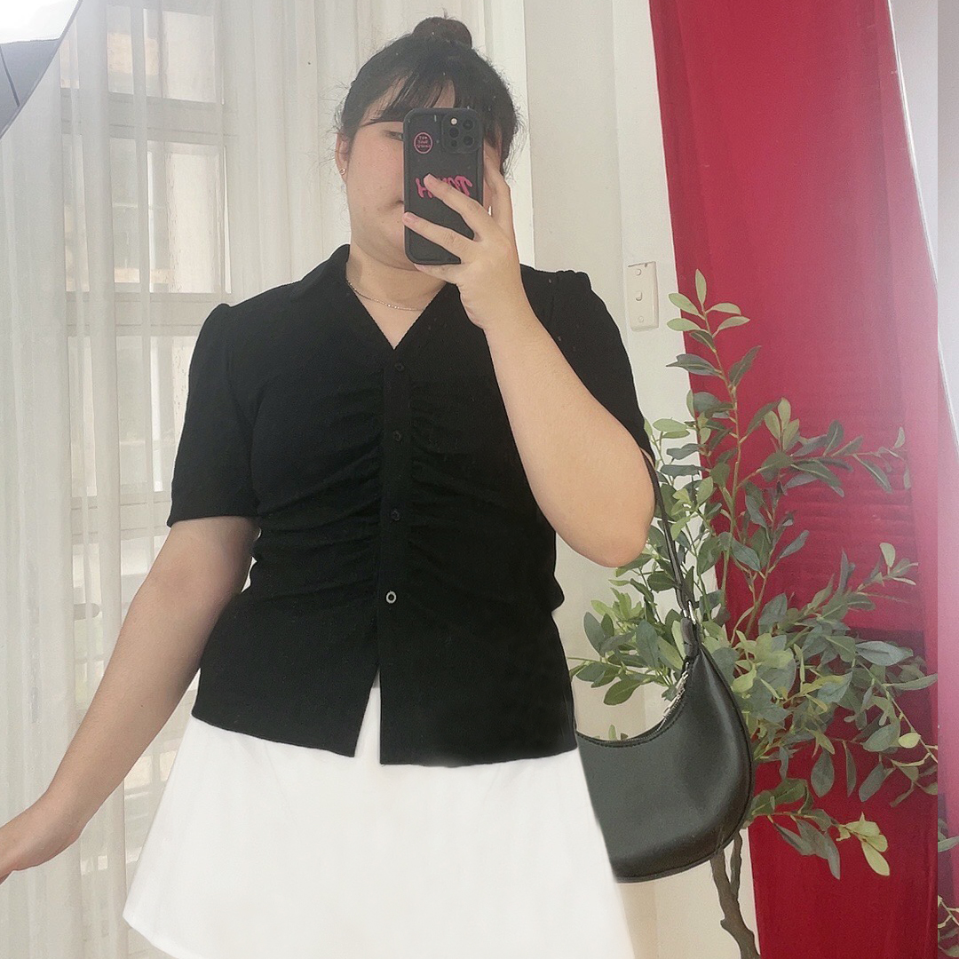 Áo thun polo bigsize 60kg - 95kg nhún ngực chất thun gân