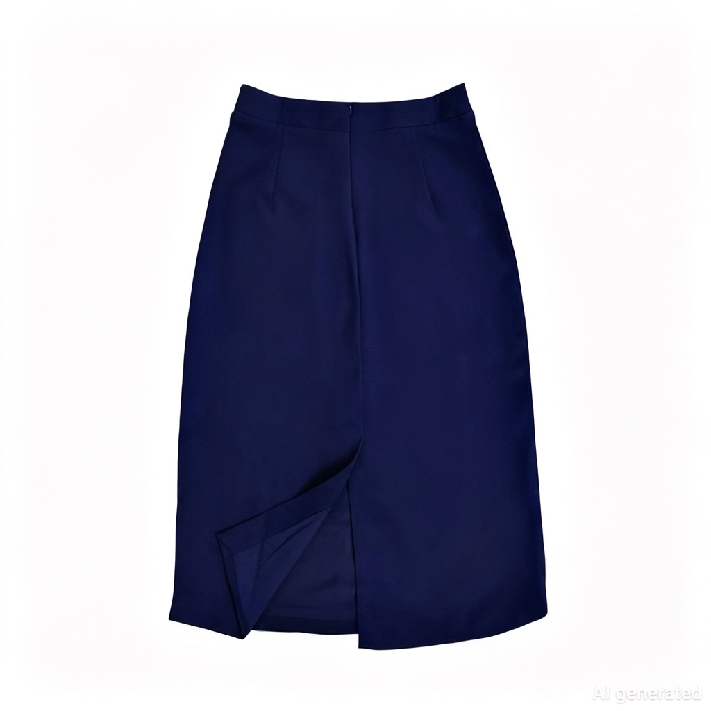 Chân váy công sở bigsize 60kg-95kg chất tuyết mưa 2 lớp dáng dài qua gối