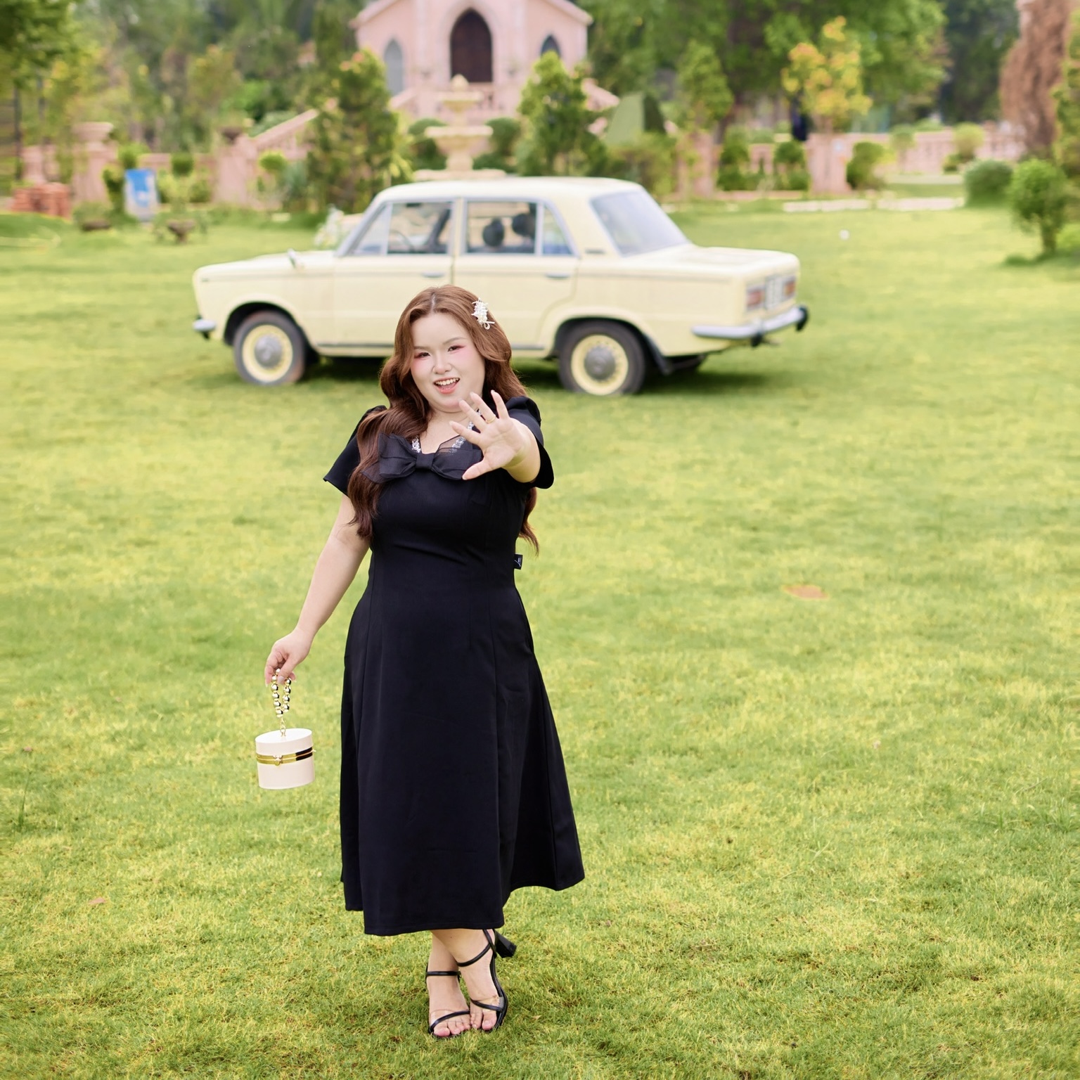 CA030028-Đầm dự tiệc bigsize 60kg - 95kg đính đá phù hợp măc dự tiệc, đi chơi