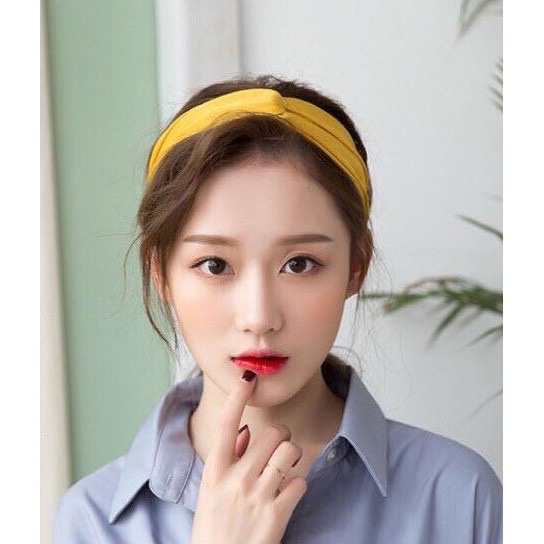 Băng đô cài tóc phong cách Hàn Quốc