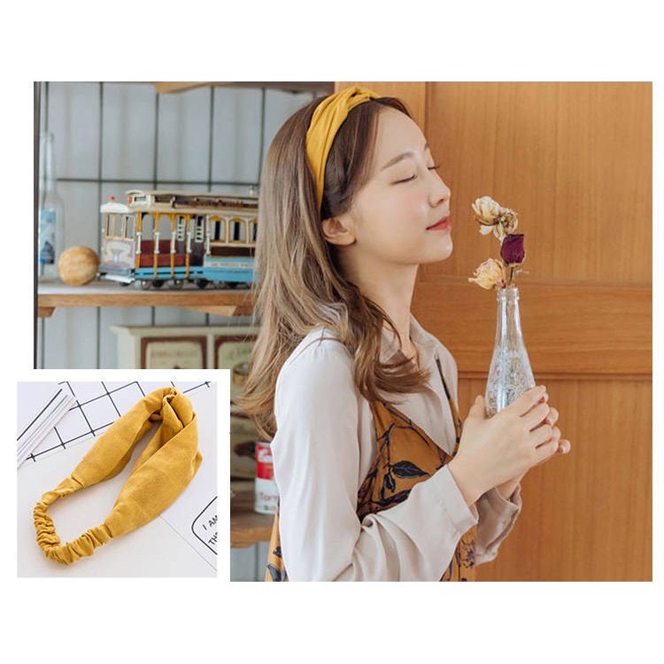 Băng đô cài tóc phong cách Hàn Quốc