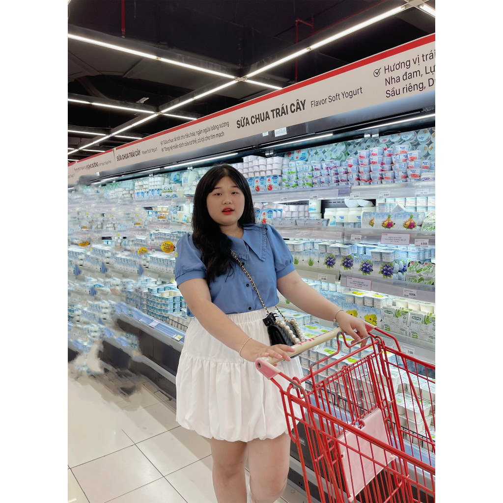 [MUA1TẶNG1] Chân quần xoè bigsize 60kg - 95kg chân váy đi chơi dễ thương