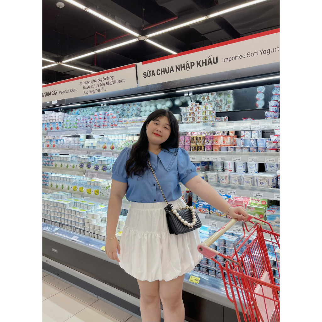 [MUA1TẶNG1] Chân quần xoè bigsize 60kg - 95kg chân váy đi chơi dễ thương