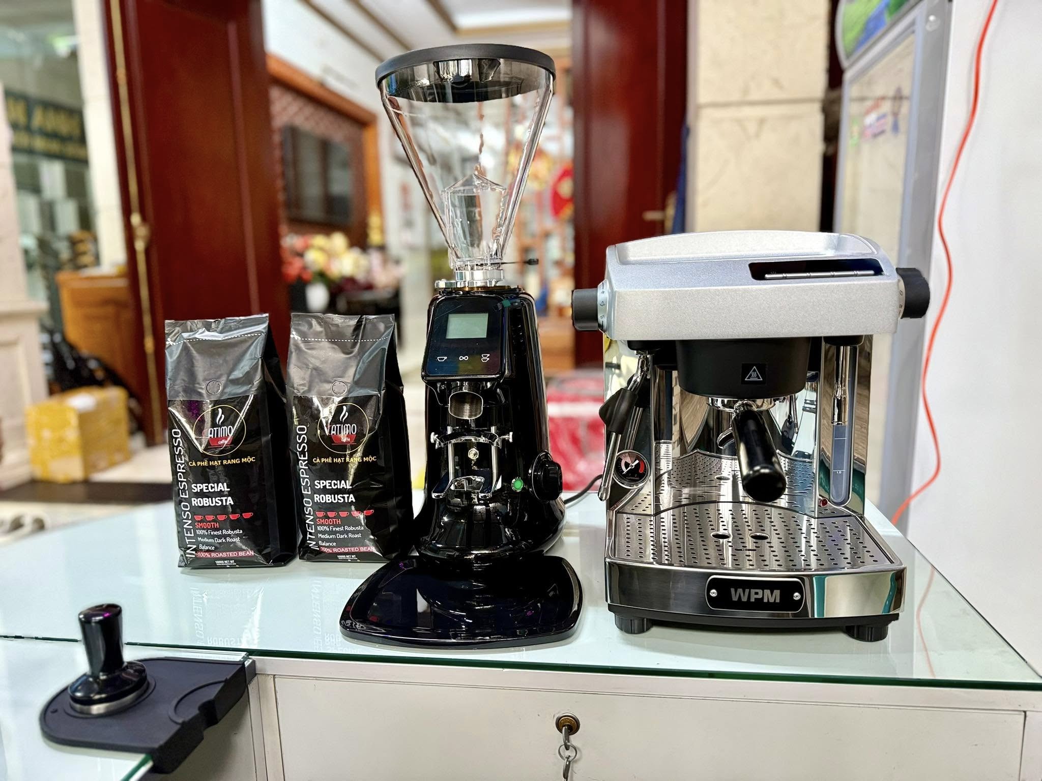 Lắp Đặt Combo Máy Pha Cà Phê KD210 New S3 Tại Đường Lê Mao Kéo Dài, TP. Vinh