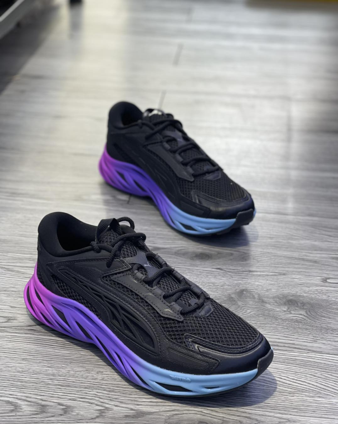 Giày Puma chính hãng EXOTEK Nitro Racing Black Purple - Đen xanh tím size  42 | Oriu.vn