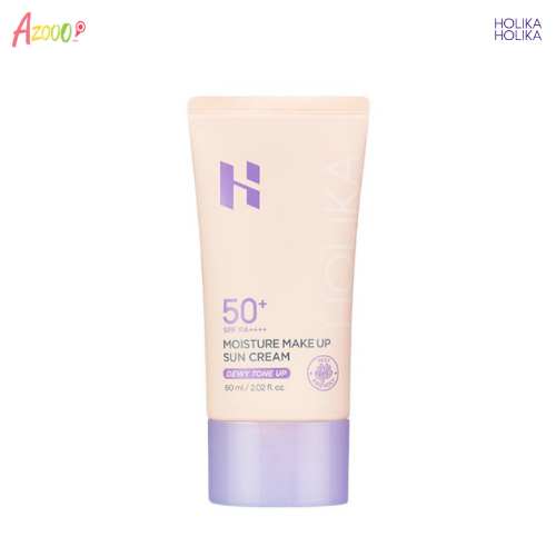 Kem chống nắng trang điểm dưỡng ẩm Holika Holika Moisture Make Up Sun Cream Dewy Tone Up SPF50+ PA++++ 60ml