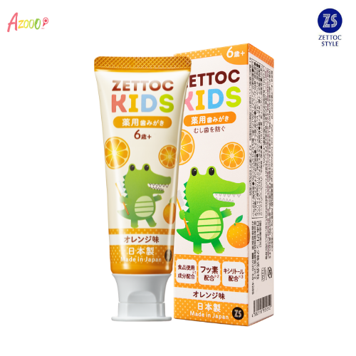 Kem đánh răng trẻ em từ 6 tuổi Zettoc Kids Toothpaste Cola 70g