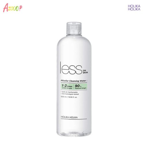 Nước tẩy trang Holika Holika Less On Skin Micellar Cleansing Water 500ml