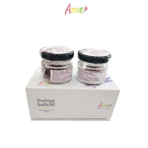 Set 2 hộp nhụy hoa nghệ tây Shalimar Saffron_1gx2