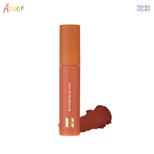 Son kem lì mờ vân môi Holika Holika Butter Blur Tint màu 02 Peanut 4g