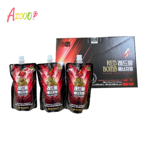 Tăng lực Red Bomb Energy UP 150mL X10gói / (6EA/thùng)