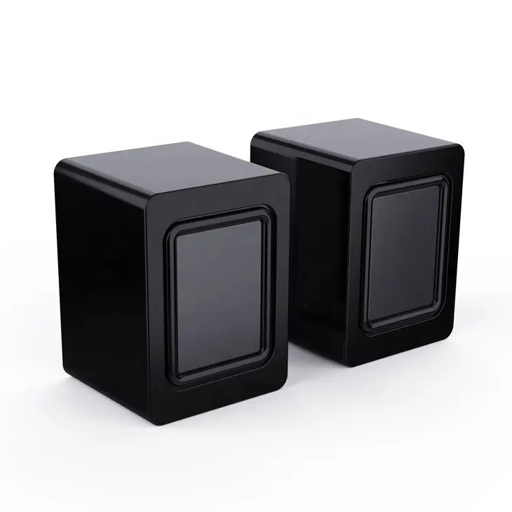 Loa máy tính Kisonli X14 có đèn led 2*3W 2.0 Speaker nhỏ gọn