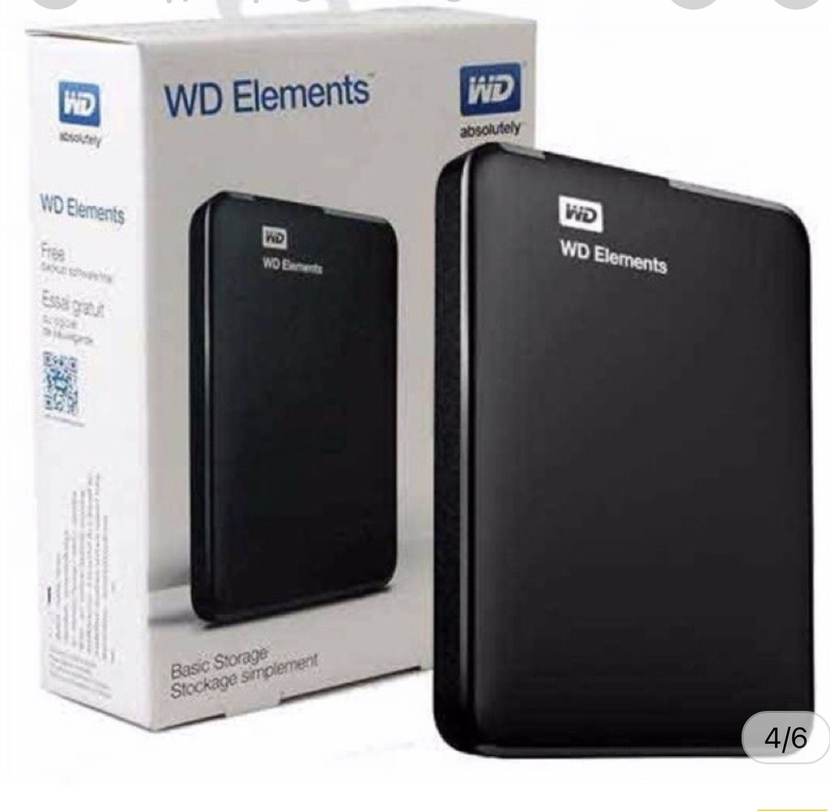 Hộp đựng ổ cứng SSD HDD 2.5 WD Elements  2.5 inch usb 3.0