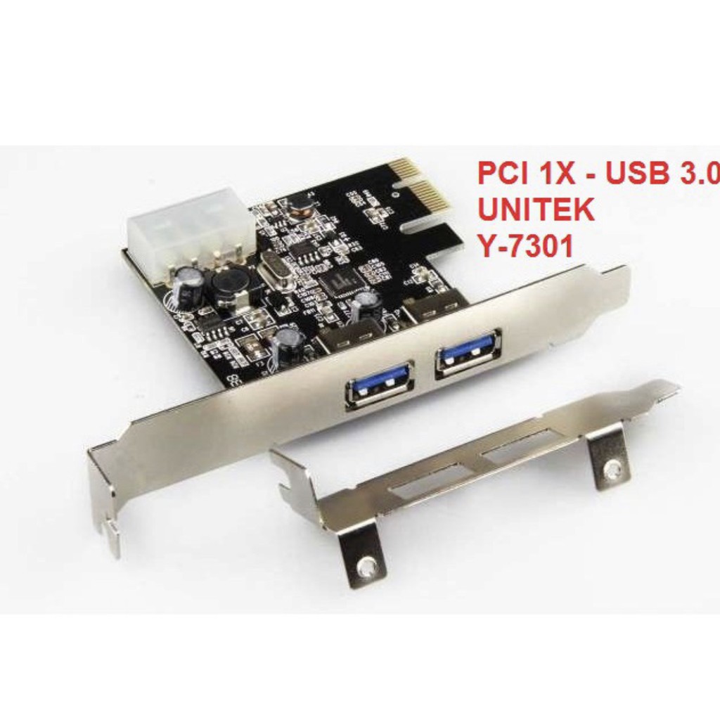 Card PCI ra USB 3.0 Express Unitek Y 7301