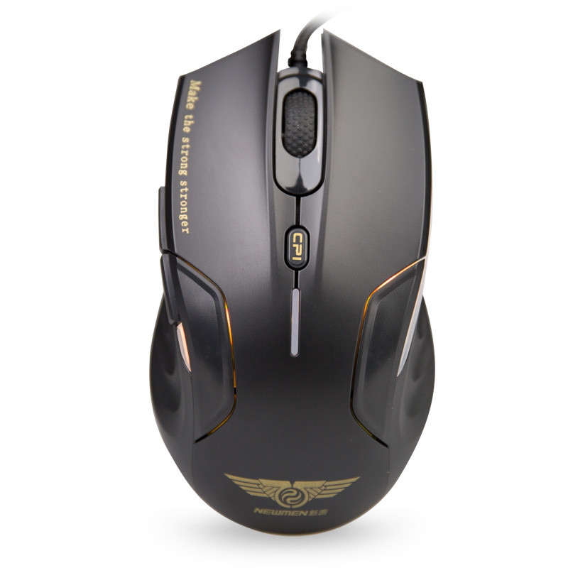 Chuột máy tính có dây Gaming Newmen N5000S (LED, Silent switch )- Hàng chính hãng