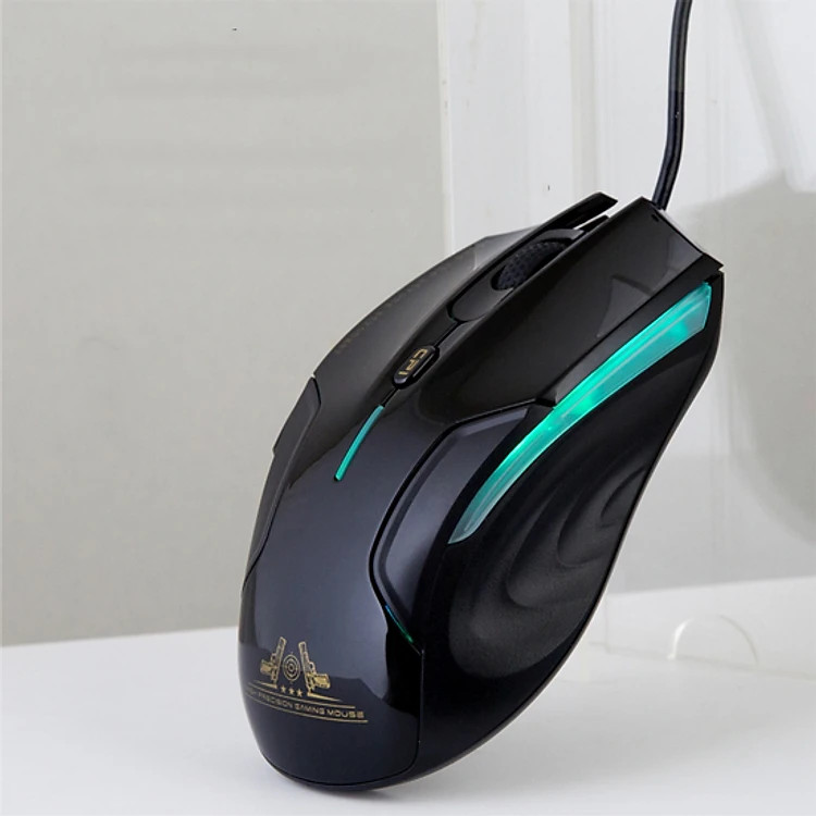 Chuột máy tính có dây Gaming Newmen N5000S (LED, Silent switch )- Hàng chính hãng