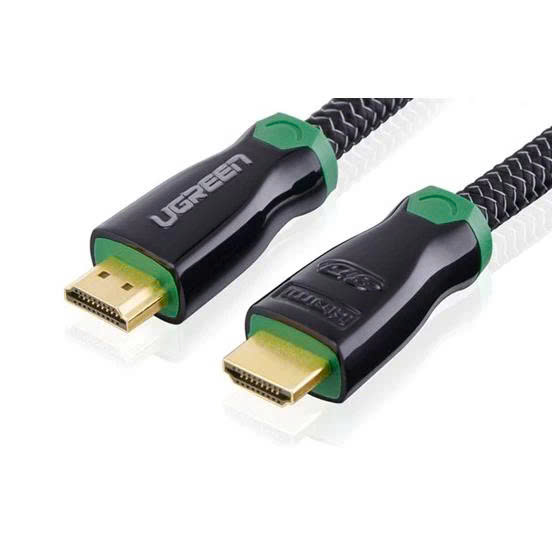 Ugreen Cáp HDMI Ugreen 10291 dài 1M vỏ bọc kim loại hỗ trợ 3D 4K2K chất lượng cao-Hàng chính hãng.