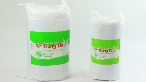 Bông gòn y tế Trung Tín 1 kg hoặc 0.5 kg