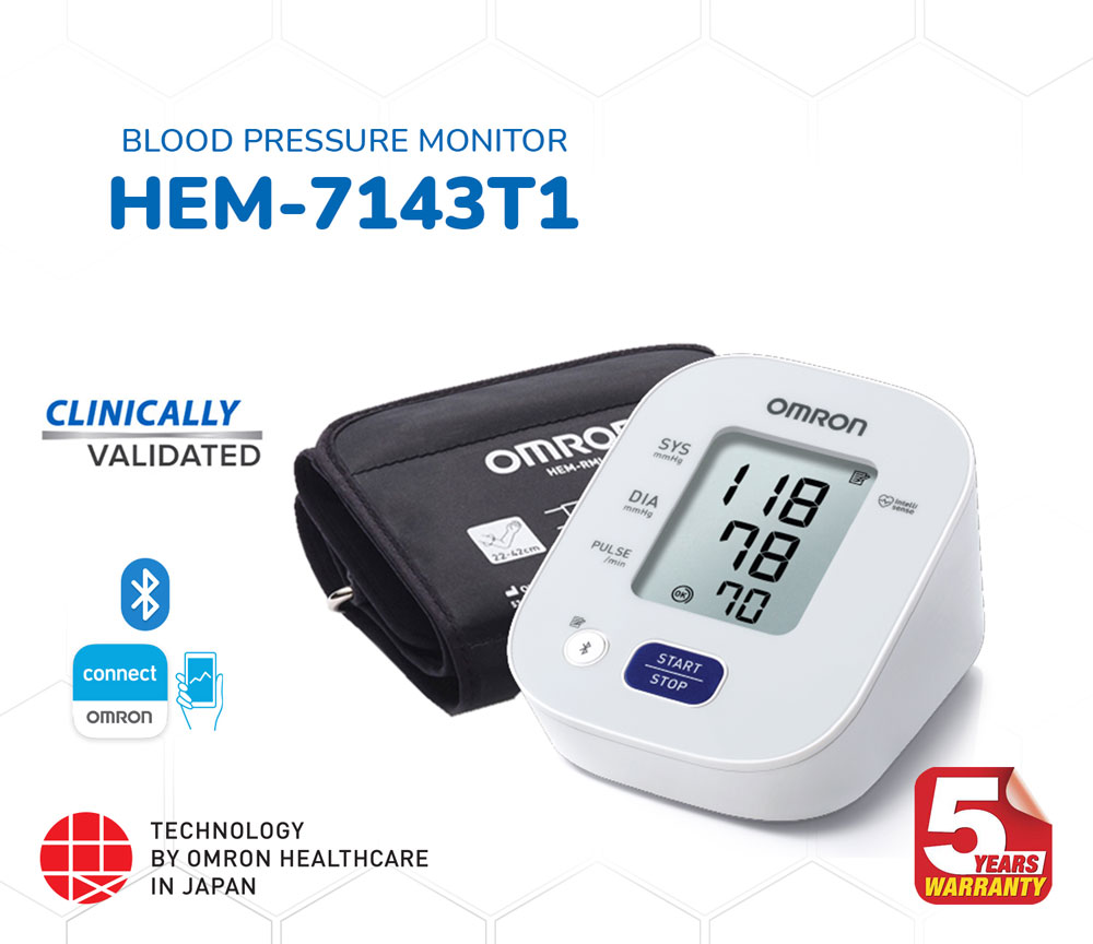 Máy đo huyết áp tự động HEM-7143T1
