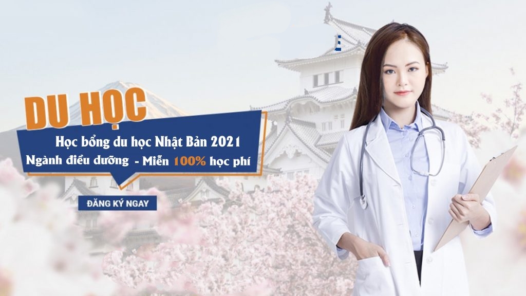 HỌC BỔNG 100% NGÀNH ĐIỀU DƯỠNG TỈNH FUKUI 2024