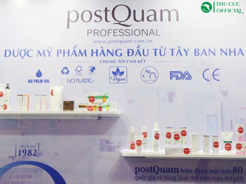 Thương hiệu PostQuam - Dược mỹ phẩm Tây Ban Nha