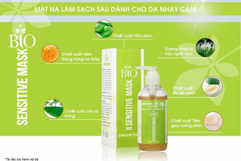 Mặt nạ thải độc Bio Sensitive Mask 250g