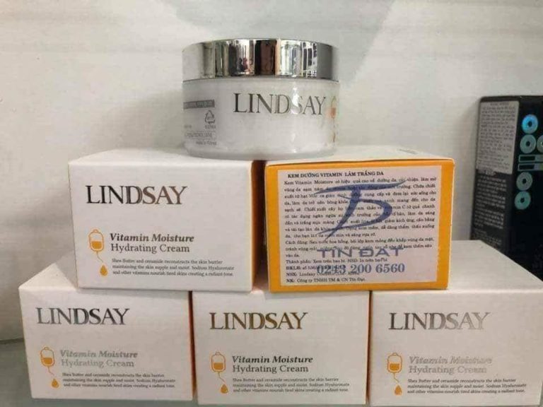 Kem dưỡng trắng da Lindsay Vitamin