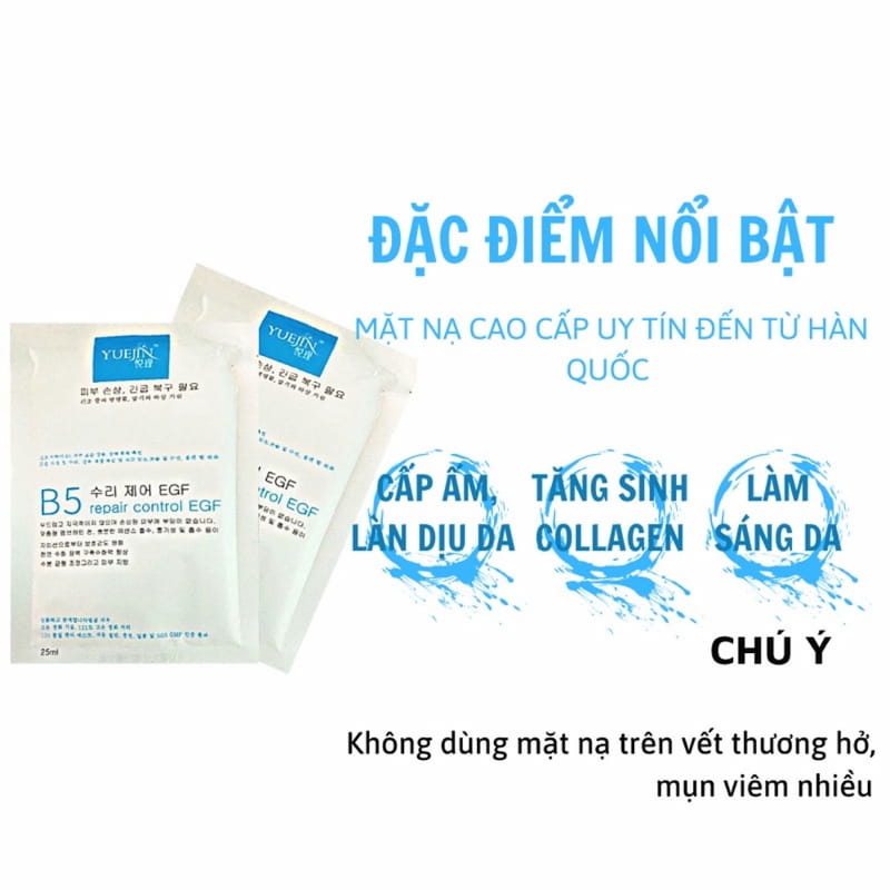 Mặt nạ B5 Yuejin Repair Control EGF