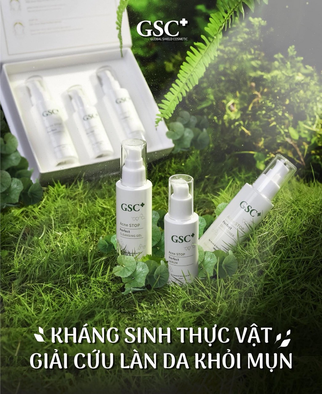 bộ mỹ phẩm gsc