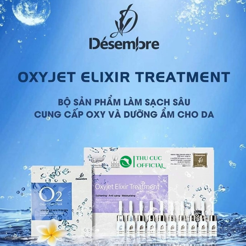 bộ trị liệu oxy Desembre Oxyjet Elixir Treatment