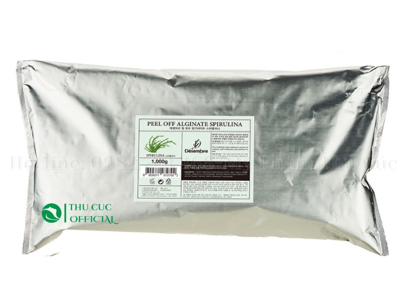 Desembre Peel Off Alginate Spirulina 1000g