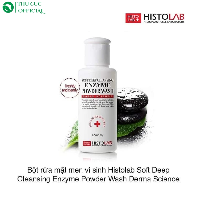 Bột rửa mặt tẩy da chết Histolab