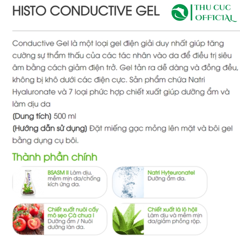  Histo Conductive Gel 500ml