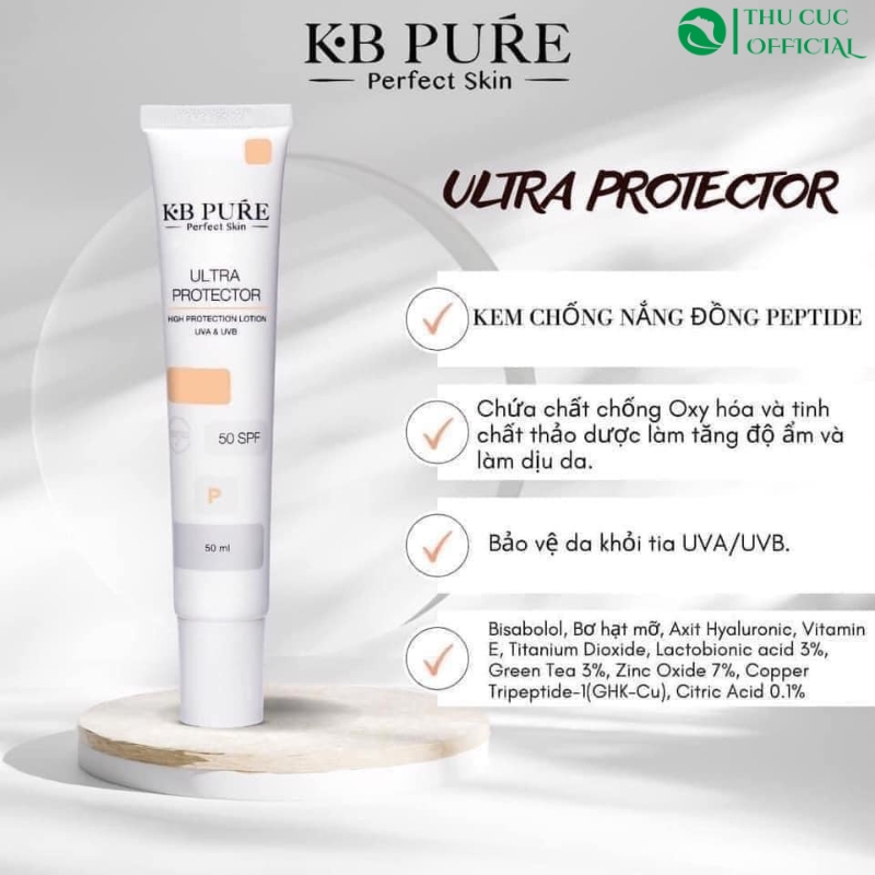 Công dụng của KB Pure Ultra Protector 